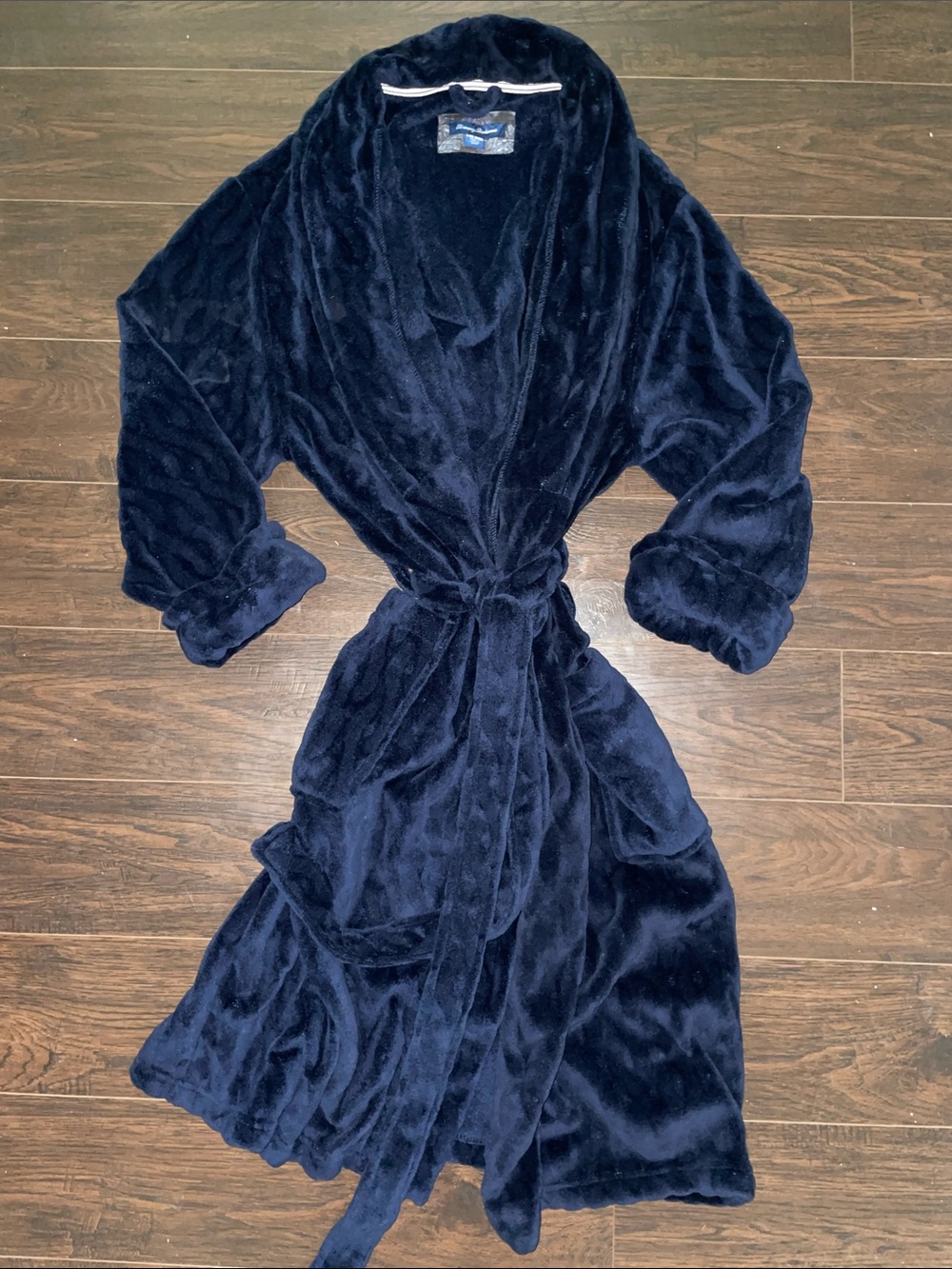 Tommy Bahama Plush Shawl Collar Robe - Navy Blue men’s large/xl
